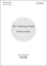 The Parting Glass SATB choral sheet music cover